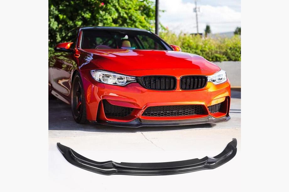 BMW 3 Series F30/F31 2012-2019 Labio de parachoques delantero FRP V17 (para F80) Foto 1