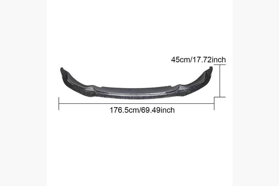 BMW 3 Series F30/F31 2012-2019 Labio de parachoques delantero FRP V17 (para F80) Foto 7