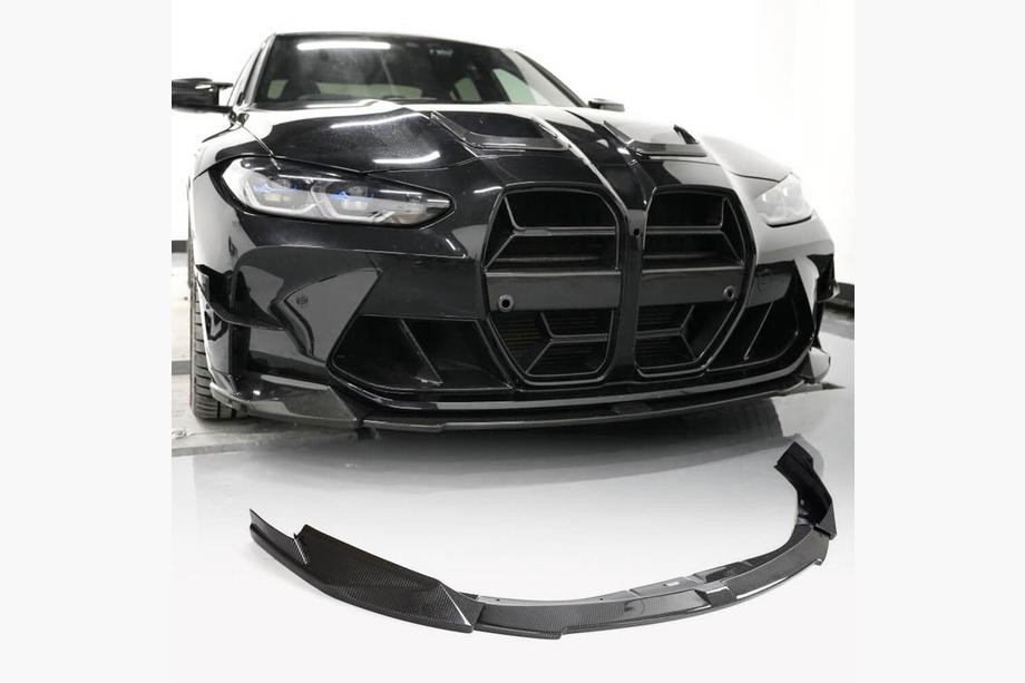 BMW 3 Series G20/G21 2018- Splitter delantero Lip V1 para G80 Carbono Image
