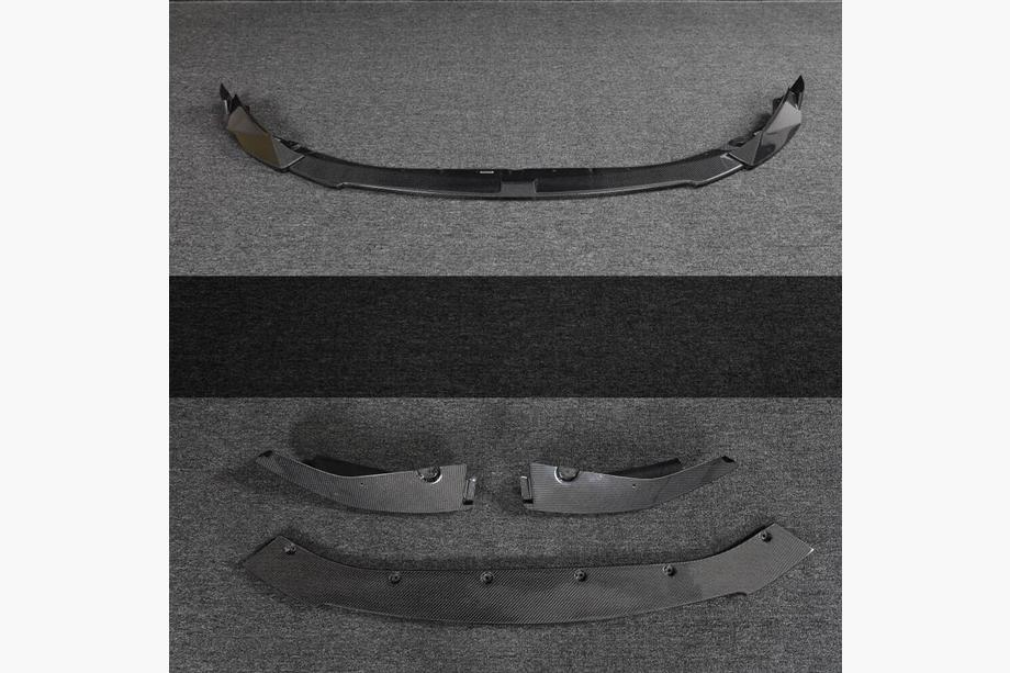 BMW 3 Series G20/G21 2018- Splitter delantero Lip V1 para G80 Carbono Foto 3