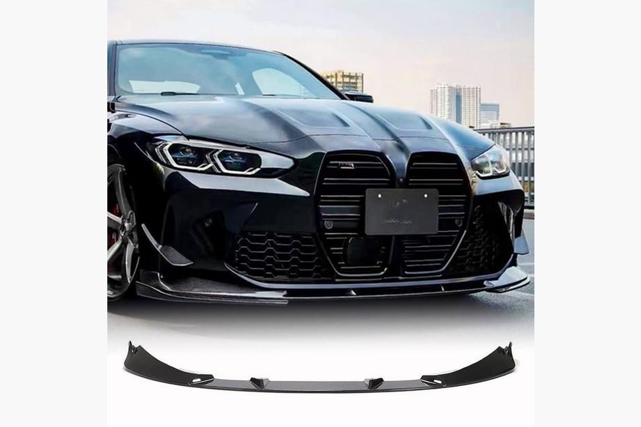 BMW 3 Series G20/G21 2018- Lip delantero parachoques V7 (para G80, Carbono) Foto 1