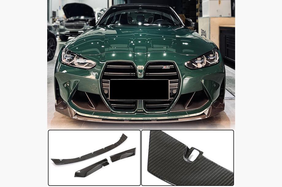 BMW 4 Series G22/23/26 2020- Labio delantero V7 para G82/G83, Carbono Foto 1