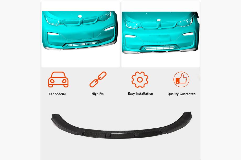 BMW I3 2013-2022 Labio de Parachoques Delantero FRP V2 Foto 2
