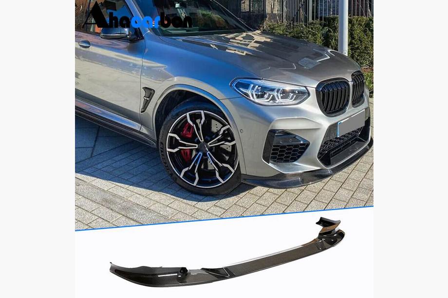 BMW X4 G02 2018- Lip delantero V2 para F98 2018-2021, Carbono Foto 1