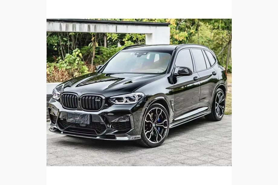 BMW X4 G02 2018- Lip delantero V2 para F98 2018-2021, Carbono Foto 5