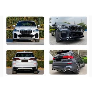 Lip Frontal Paradigm V-3 (2018-2022, Negro Brillante) BMW X5 G05 2019–2026 foto 4