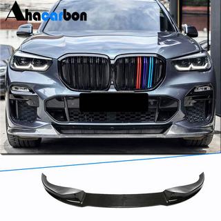 Splitter delantero Paradigm V-4 (2018-2022, Fibra de carbono real) BMW X5 G05 2019–2026 foto 1