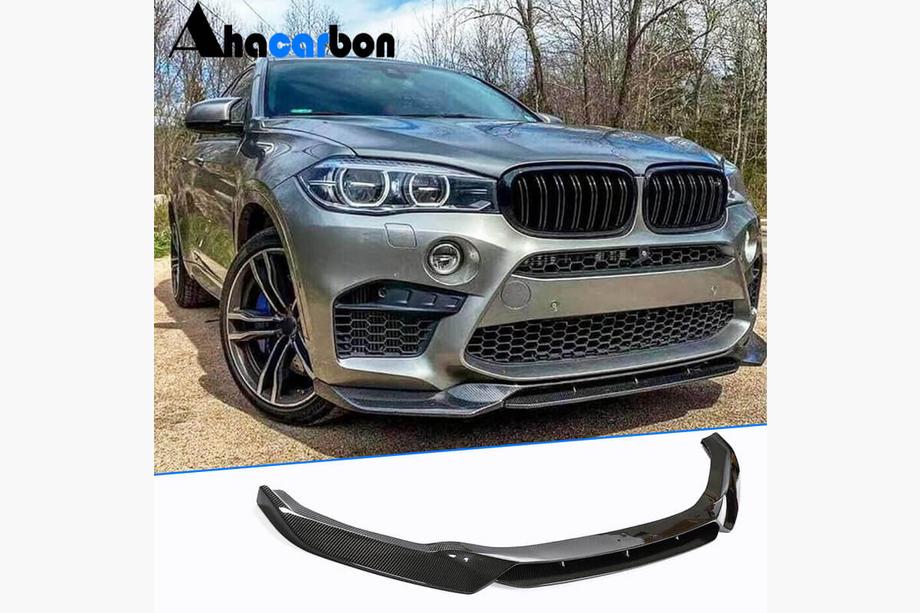 BMW X5 F15 2013-2018 Splitter delantero Lip V1 para F85, carbono Foto 1