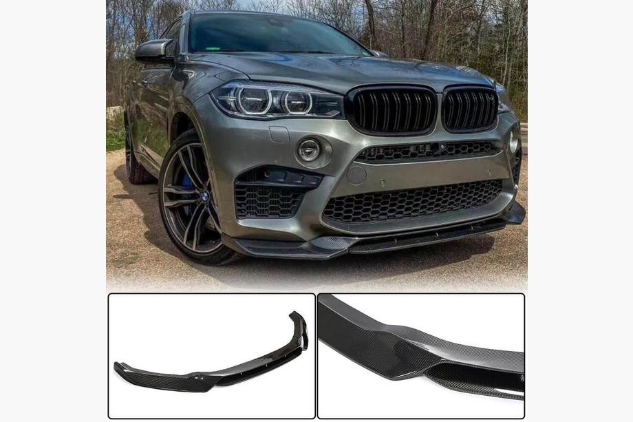 BMW X5 F15 2013-2018 Splitter delantero Lip V1 para F85, carbono Foto 2