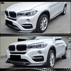 BMW X6 F16 2014-2019 Extensión de parachoques delantero Lip V2 (para Base, Carbono) foto 4