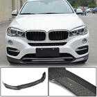 BMW X6 F16 2014-2019 Labio de Parachoques Delantero FRP V3 (Base) foto 1