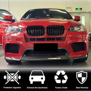 Splitter delantero Lip V1 para X6M, carbono foto 2