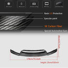 BMW X6 E71 2008–2014 Splitter delantero Lip V2 para X6M, carbono foto 5