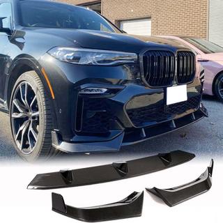 Labio de parachoques delantero (para M-Sport 2019-2022, carbono) BMW X7 G07 2019- foto 3