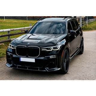 Labio de parachoques delantero (para M-Sport 2019-2022, carbono) BMW X7 G07 2019- foto 1