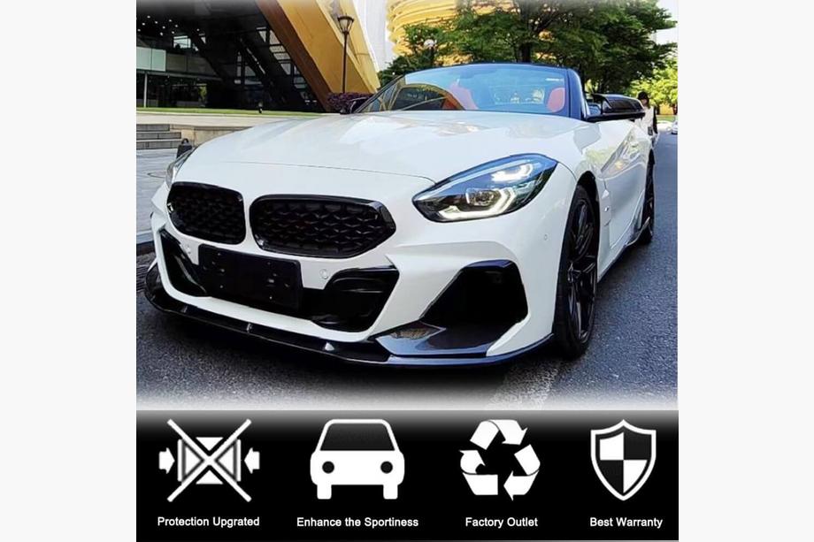 BMW Z4 (G29) 2018- Labio delantero de parachoques en carbono V6 (M-Sport) Foto 3