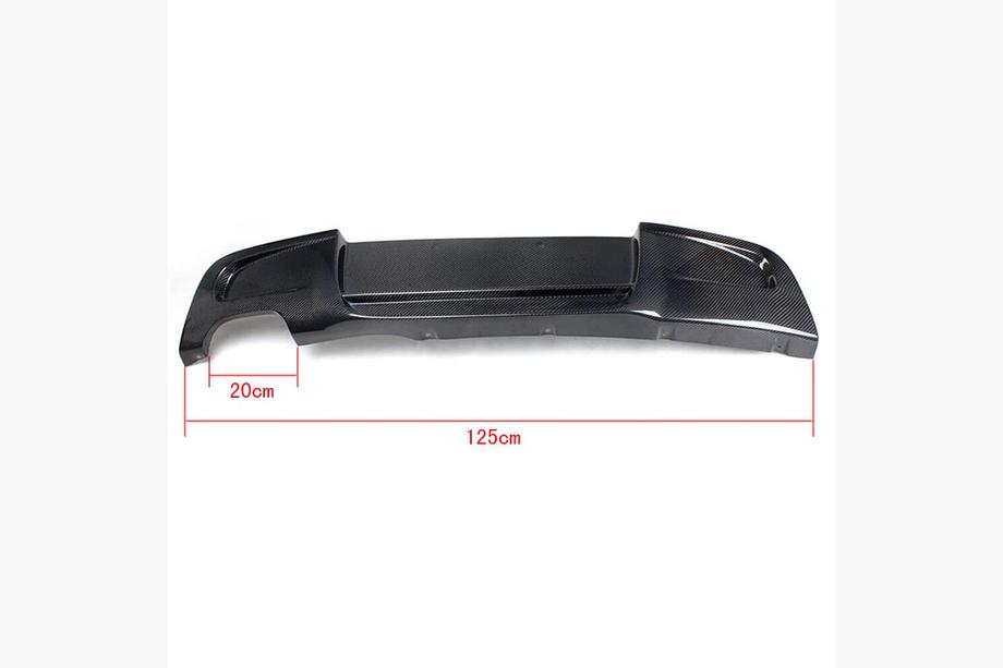 BMW 1 Series E81/E82/E87/E88 2004-2011 Difusor Trasero V1 para E87 M-Sport, Carbono Foto 5