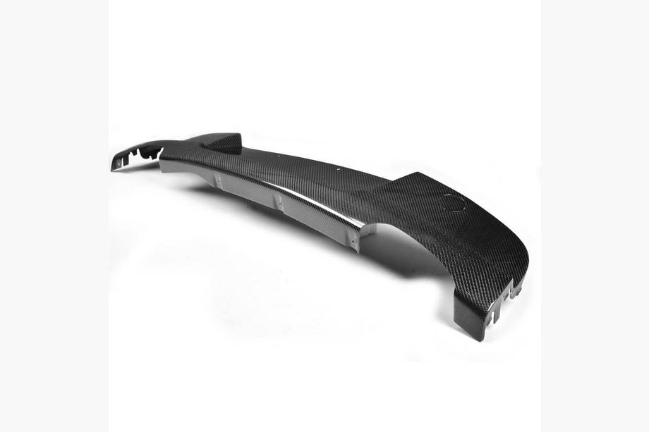 BMW 1 Series E81/E82/E87/E88 2004-2011 Difusor Trasero V3 para E87 M-Sport, Carbono Foto 1