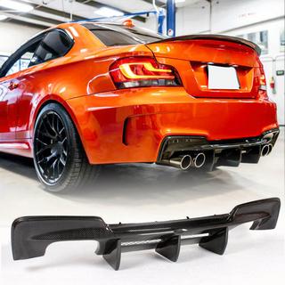 Difusor de Parachoques Trasero (para 1M E82, Carbono) BMW 1 Series E81/E82/E87/E88 2004-2011 foto 1