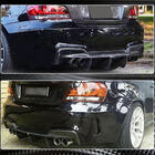 BMW 1 Series E81/E82/E87/E88 2004-2011 Difusor de parachoques trasero FRP (para 1M E82) foto 5