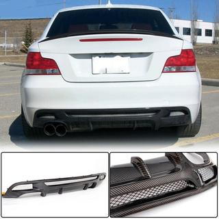Difusor Trasero V1 para E82/E88 M-Sport, Carbono BMW 1 Series E81/E82/E87/E88 2004-2011 foto 2