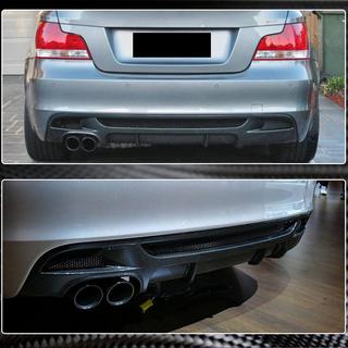 Difusor Trasero V1 para E82/E88 M-Sport, Carbono BMW 1 Series E81/E82/E87/E88 2004-2011 foto 4