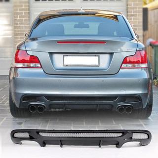 Difusor Trasero de Parachoques V2 (para E82/E88 M-Sport, Carbono) BMW 1 Series E81/E82/E87/E88 2004-2011 foto 1