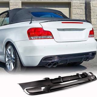 Difusor Trasero de Parachoques V2 (para E82/E88 M-Sport, Carbono) BMW 1 Series E81/E82/E87/E88 2004-2011 foto 2