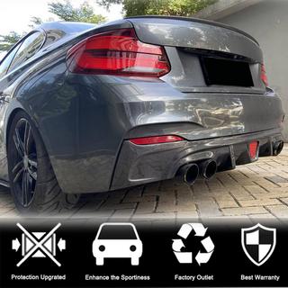 Difusor Trasero V2 para F22/F23 M-Sport, Carbono BMW 2 Series F22/F23 2014-2021 foto 3