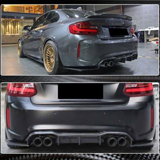Difusor Trasero V3 (para F87 M2/M2C, Carbono) BMW 2 Series F22/F23 2014-2021 foto 3
