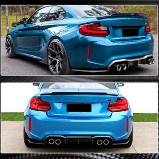 Difusor Trasero V3 (para F87 M2/M2C, Carbono) BMW 2 Series F22/F23 2014-2021 foto 4
