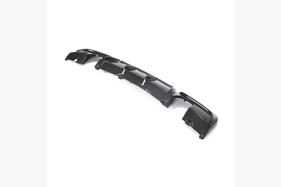 BMW 3 Series E90/E91 2005-2011 Difusor trasero para parachoques E90 M-Sport, Carbono Foto 9
