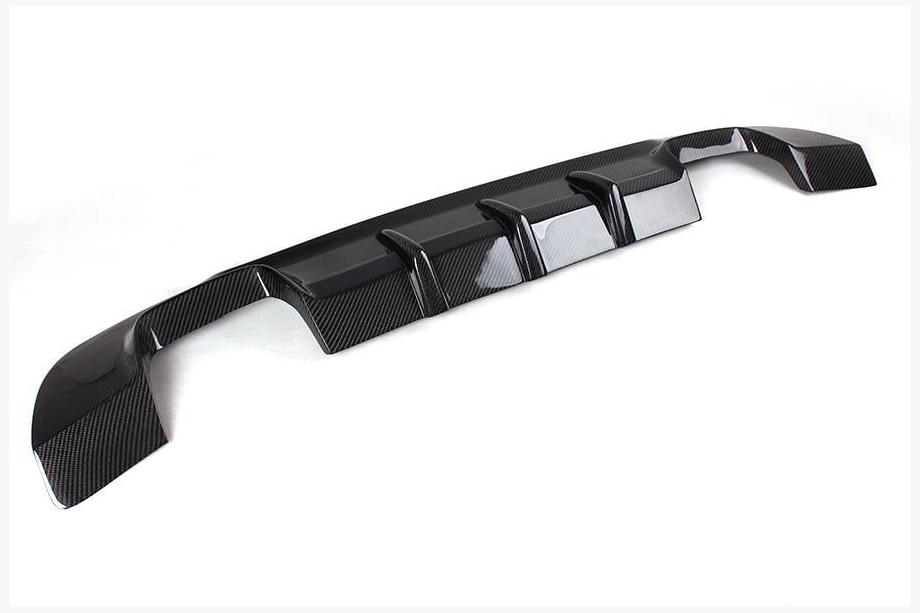 BMW 3 Series E92/E93 2006–2013 Difusor Trasero V1 (para M-Sport, Carbono) Foto 6
