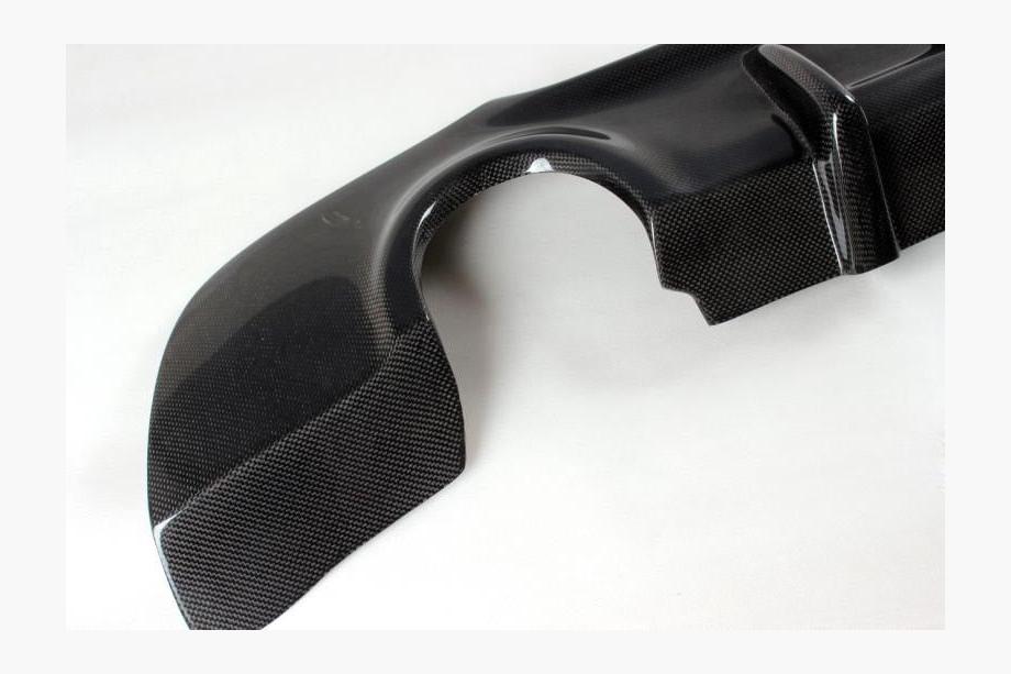 BMW 3 Series E92/E93 2006–2013 Difusor de Parachoques Trasero (para M-Sport, Carbono) Foto 7