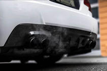 BMW 3 Series E92/E93 2006–2013 Difusor Trasero V2 (para M-Sport, Carbono) foto 3