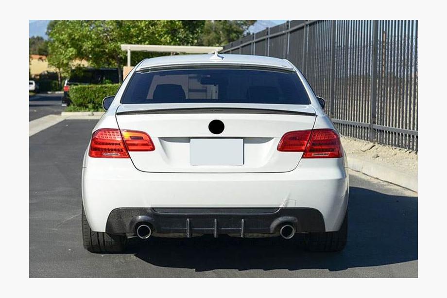 BMW 3 Series E92/E93 2006–2013 Difusor Trasero V2 (para M-Sport, Carbono) Foto 2
