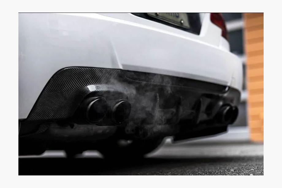 BMW 3 Series E92/E93 2006–2013 Difusor Trasero V2 (para M-Sport, Carbono) Foto 3