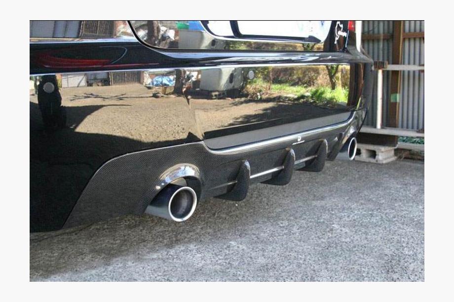 BMW 3 Series E92/E93 2006–2013 Difusor Trasero V2 (para M-Sport, Carbono) Foto 5