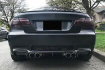 BMW 3 Series E90/E91 2005-2011 Difusor Trasero de Parachoques Carbono V2 (para E92/E93 M3) foto 3