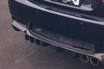 BMW 3 Series E92/E93 2006–2013 Difusor de Parachoques Trasero V-Style (para M3, Carbono) foto 5