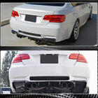 BMW 3 Series E90/E91 2005-2011 Difusor de parachoques trasero FRP V5 (para E92/E93 M3) foto 1