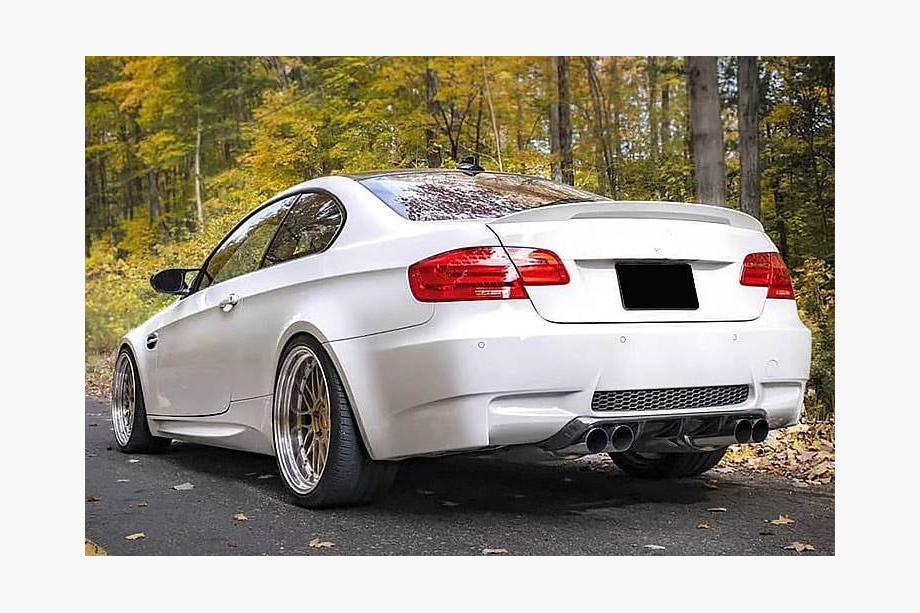 BMW 3 Series E92/E93 2006–2013 Difusor Trasero H2-Style (para M3, Carbono) Foto 3
