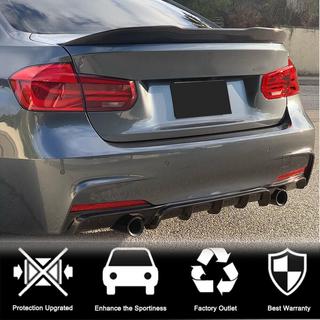 Difusor Trasero V1 para F30 M-Sport, Carbono BMW 3 Series F30/F31 2012-2019 foto 3