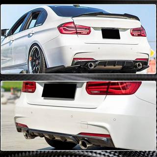 Difusor Trasero V1 para F30 M-Sport, Carbono BMW 3 Series F30/F31 2012-2019 foto 4
