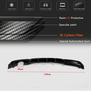 Difusor Trasero V3 (para F30 M-Sport, Carbono) BMW 3 Series F30/F31 2012-2019 foto 4