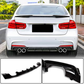 Difusor Trasero V4 (para F30 M-Sport, Carbono) BMW 3 Series F30/F31 2012-2019 foto 2