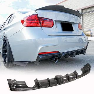 Difusor Trasero V2 para F30 M-Sport, Carbono BMW 3 Series F30/F31 2012-2019 foto 1