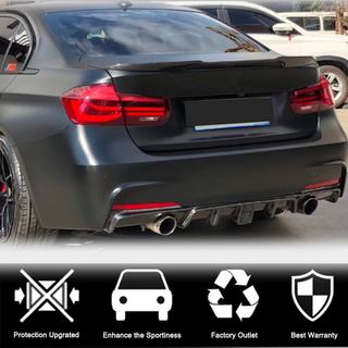 Difusor Trasero V2 para F30 M-Sport, Carbono BMW 3 Series F30/F31 2012-2019 foto 2