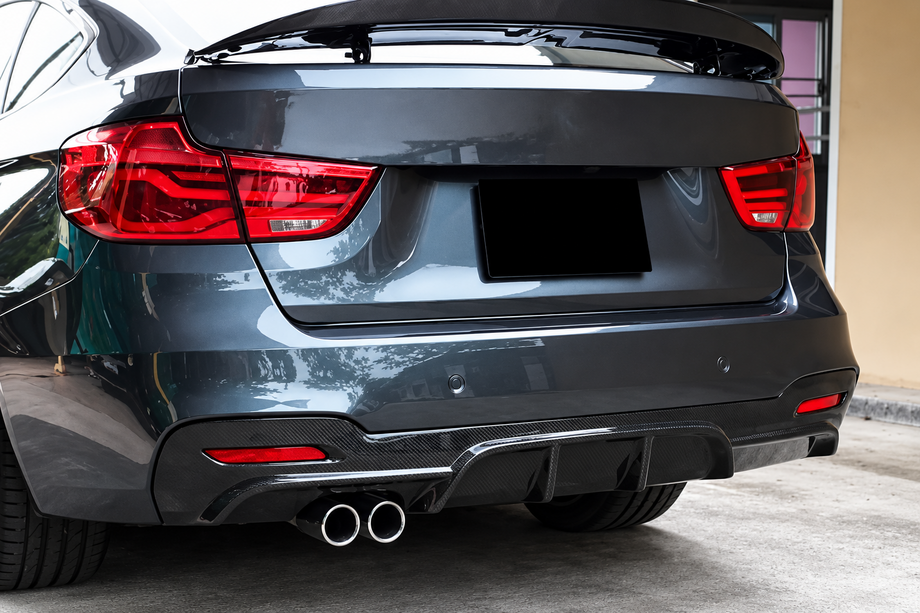 BMW 3 Series F34 2013–2020 Difusor Trasero V1 para F34 M-Sport, Carbono Foto 2