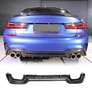 Difusor Trasero de Parachoques V2 (para M-Sport 2018-2022, Carbono) BMW 3 Series G20/G21 2018- foto 1